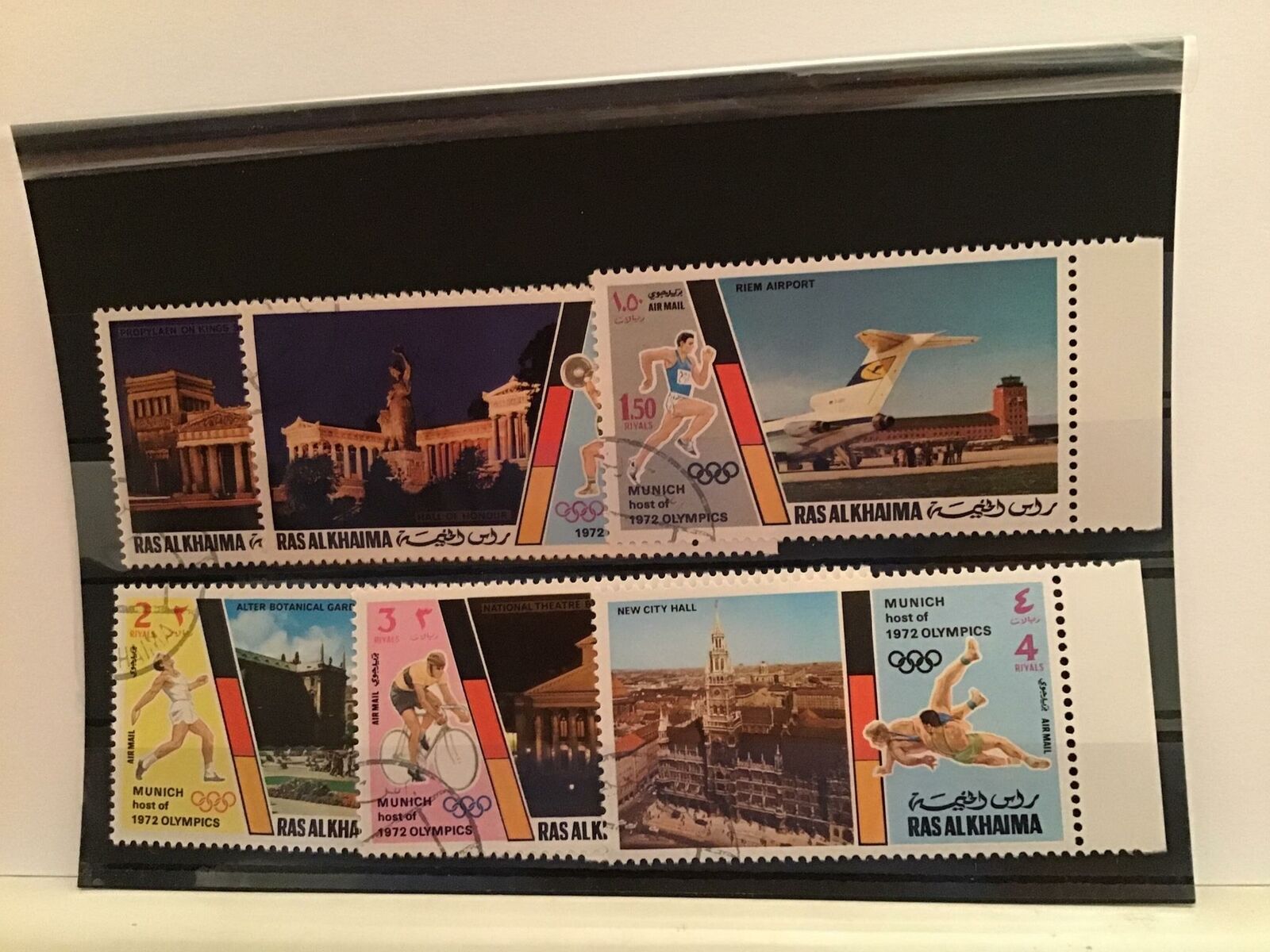 Emirats Arabes Unis 1972 MNH Jeux Olympiques Allemagne Ras Al Khaima