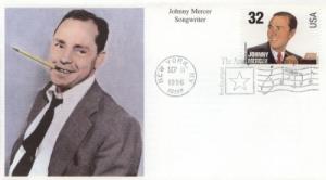 1996 Johnny Mercer Songwriter (Scott 3101) Mystic FDC