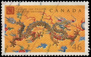 Canada 1836 - Used - 46c Year of the Dragon / New Years (2000) (cv $0.55)
