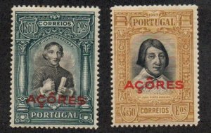 Azores 282-283 Mint hinged