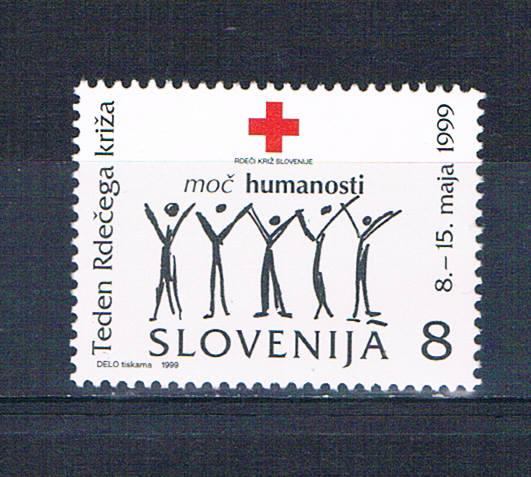 Slovenia RA17 MNH Red Cross 1999 (S0978)+