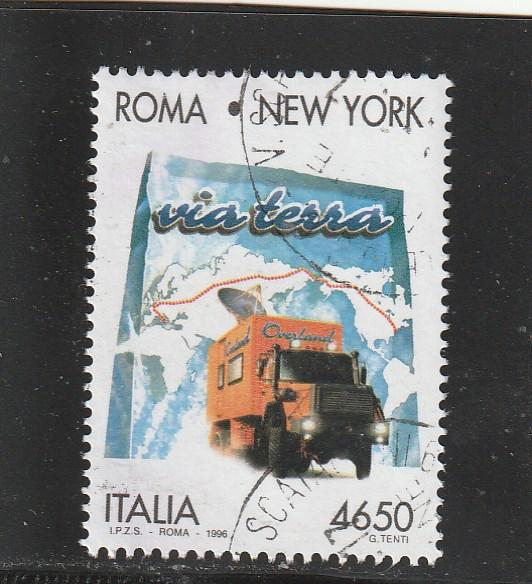 Italy  Scott#  2078  Used  (1996 Trans-Continental Drive)