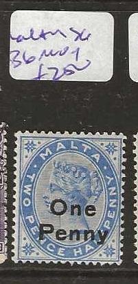 MALTA  SG36    QV   1D/2 1/2D    MOG    P0816A H
