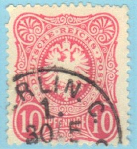 GERMANY #31 USED 10pf 1875-77