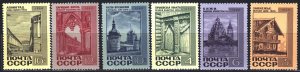 Soviet Union. 1968. 3636-41. Architectural monuments of Russia. MNH.