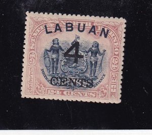 LABUAN # 91 VF-MLH CAT VALUE $51