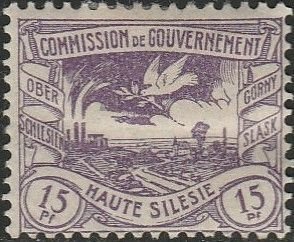 Upper Silesia, #19  MH From 1920