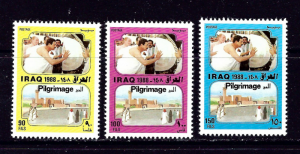 Iraq 1338-40 MNH 1988 set