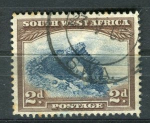 SOUTH WEST AFRICA; 1931 early GV Pictorial issue used 2d. value