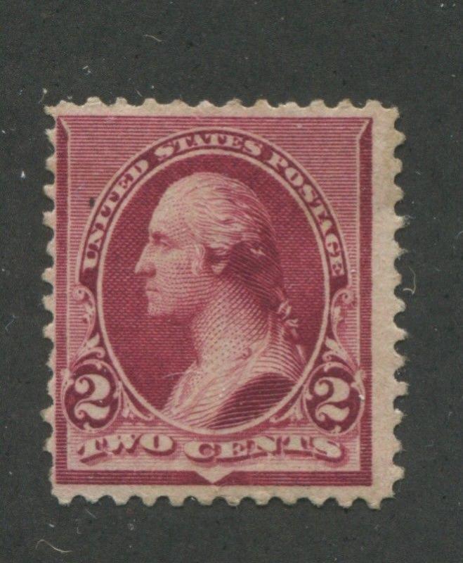 1890 US Stamp #219D 2c Mint F/VF Original Gum Catalogue Value $160