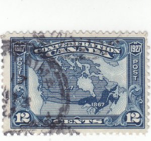 Canada - Scott #145 - 12 cent Dark Blue - Used