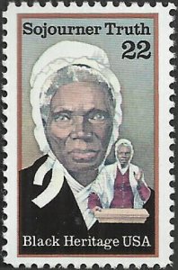 # 2203 MINT NEVER HINGED ( MNH ) SOJOURNER TRUTH XF+