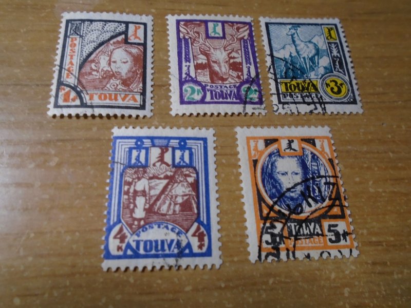 Tannu Tuva  #  15-17  used