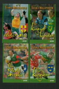 IRELAND 1999 GAELIC FOOTBALL MILLENNIUM TEAM BOOKLETS