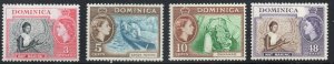 Dominica - SG# 144, 147, 150, 155 MH      /      Lot 0421522