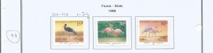 KAZAKHSTAN - 1998 - Fauna, Birds - Perf 3v Set - Mint Lightly Hinged