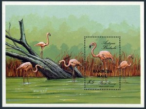 Barbuda 952-961,MNH.Michel 1046-1053,Bl.131. Birds 1988.Pelican,Flamingo,Heron,