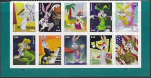 US #5494-5503 MNH Plate block. Bugs Bunny - 80th Anniversary .  Very Nice.