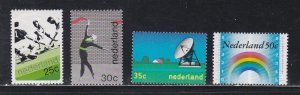 Netherlands # 506-509, Anniversaries, Mint Hinged. 1/3 Cat.