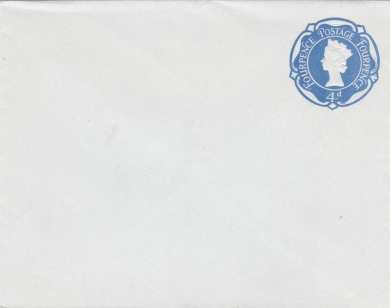 Queen Elizabeth 4d prepaid Envelope