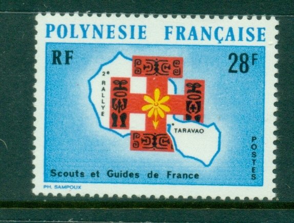French Polynesia 1971 French Boy Scouts & Guides MUH