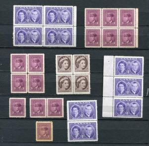 Canada Accumulation MNH Block of 4 3 2 single 3725