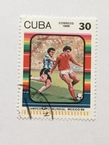 Cuba–1986–Single “Sports” stamp–SC# 2829 - CTO