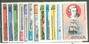 Antigua #524/548  Single (Complete Set)