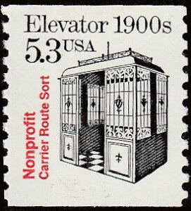 # 2254 MINT NEVER HINGED ( MNH ) 1900''S ELEVATOR'