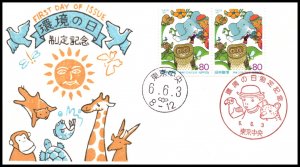 Japan 2243 U/A FDC