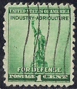 899 1 cent Defense Liberty VF used