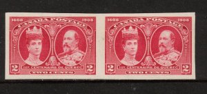Canada #98ii Very Fine Mint Unused (No Gum) As Issued Imperf Pair