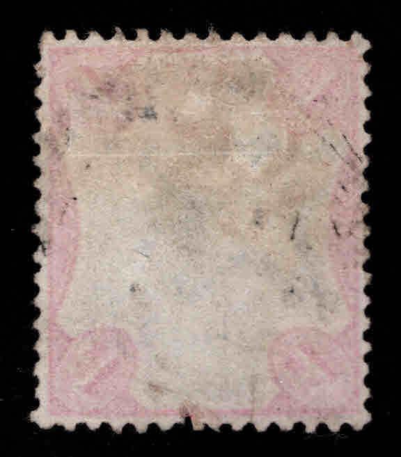 Zanzibar Scott 13 Used  1895 Queen Victoria nice color and cancel