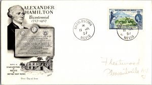 Saint Kitts, Worldwide First Day Cover