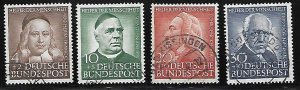 Germany - Semi-Postal - Scott #B334-337 - F- VF - Used