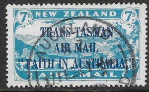 New Zealand  C-5  1934   7d  VF Used