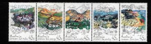 Australia 1992 -  Land Care Strip   - MNH set #  1267