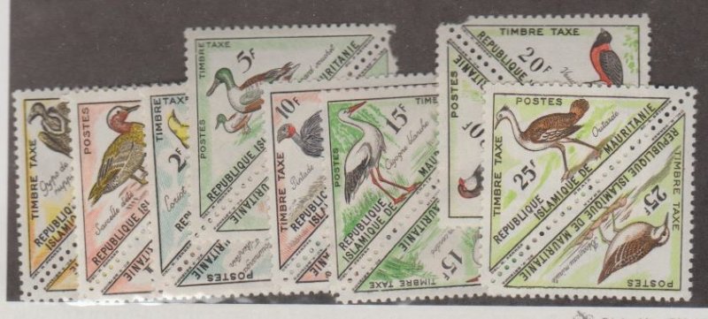 Mauritania Scott #J26-J41 Stamps - Mint NH Set