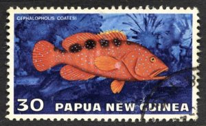 STAMP STATION PERTH Papua New Guinea #444 Fish Used