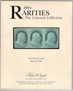 1994 RARITIES OF THE WORLD auction Siegel #759