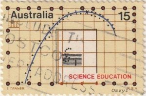 Australia 1974 Sc#604, SG#584 15c Science Education USED-VF-NH.