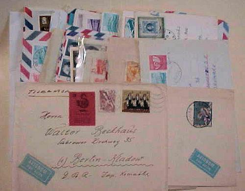 YUGOSLAVIA   38 SMALL COVERS AFTER 1950 MOSTLY TO USA