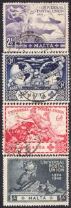 Malta #225-228 Used Set