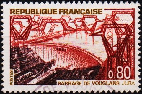 France. 1969 80c S.G.1816 Fine Used