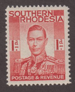 Southern Rhodesia 43 King George VI 1937