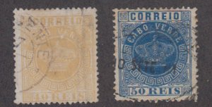 Cape Verde - 1881 - SC 13-14 - Used