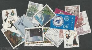 selection Norway 1976 mint complete CV $19.40