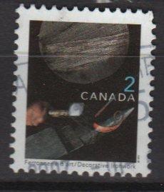 Canada 1997  Scott 1674 used - 2c, Handiworks, Ironwork 