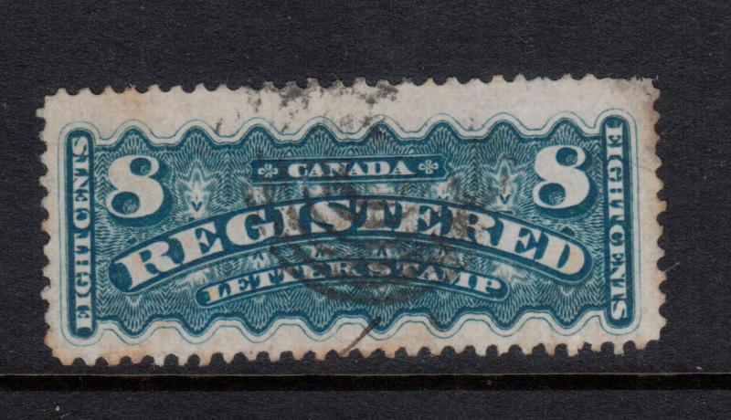 Canada #F3 Very Fine Used - Small Toning At Right And Tiny Thin