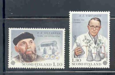 Finland Sc 644-5 1980 Europa stamp set mint NH